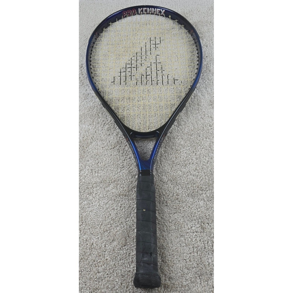 Pro Kennex Intruder 117 Tennis Racquet Oversize Blue Black Used 27"